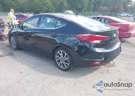 2020 Hyundai Elantra Limited from USA, damaged, VIN 5NPD84LF2LH597516